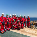 Energean-EnEarth and Energy Observer’s teams at Prinos’ Delta Platform