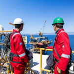 Nikolas Rigas with Victorien Erussard, Energy Observer’s Founding Chairman